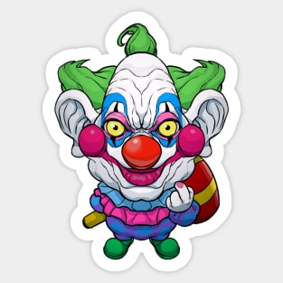 Jumbo from Killer Clowns from Outer Space Sticker